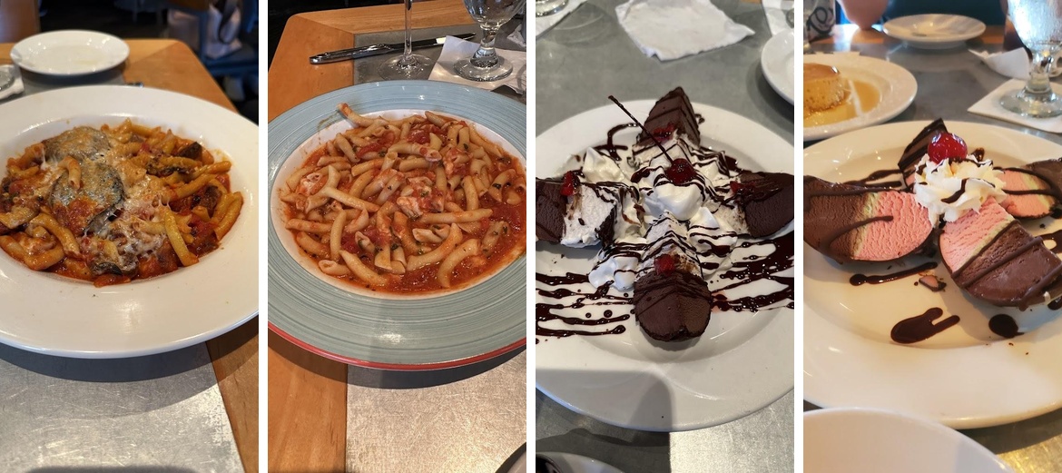 Caffe Andiamo Menu